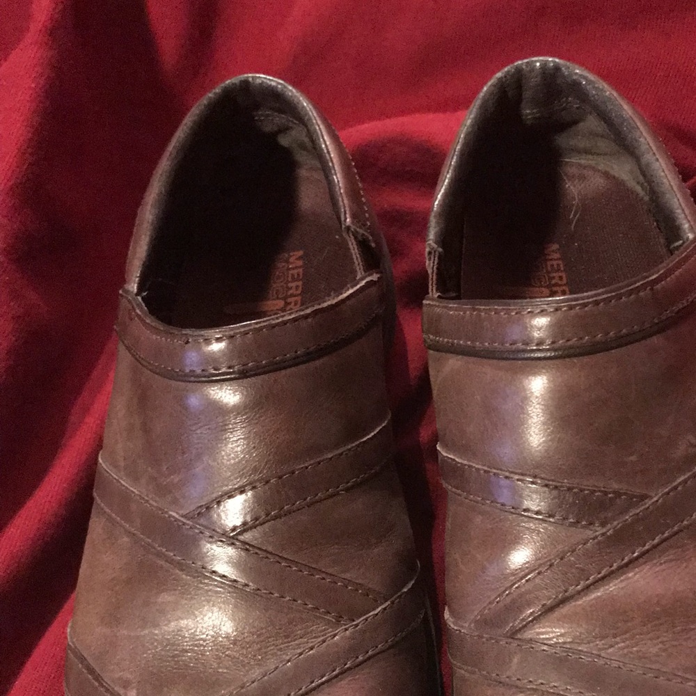 Merrelll Brown Soft Leather Shoes